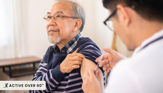 a person getting their arm checked by a doctor