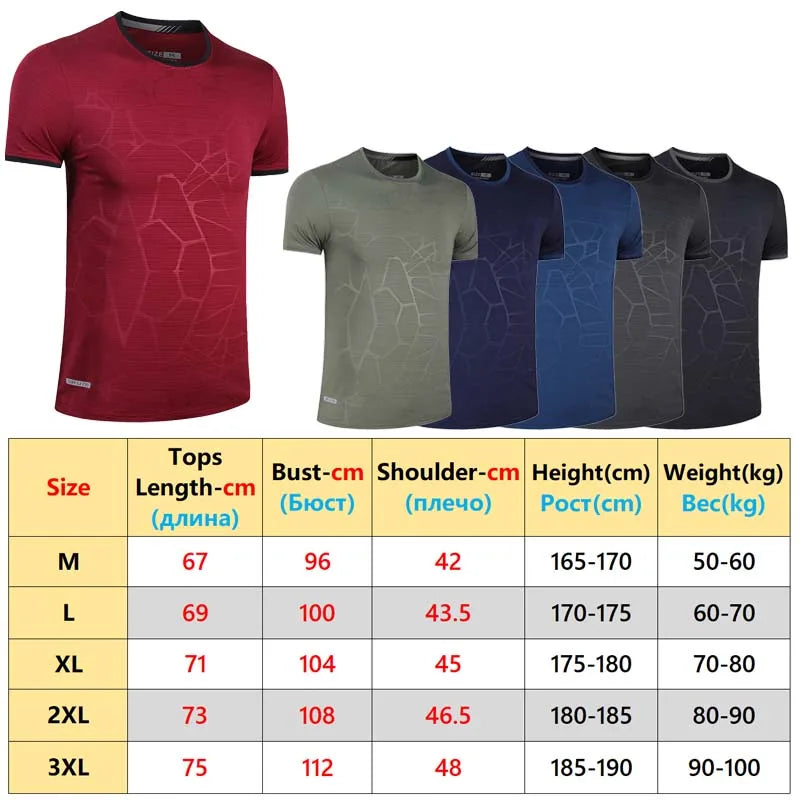 Breathable polyester sports shirt designed for running and gym workouts