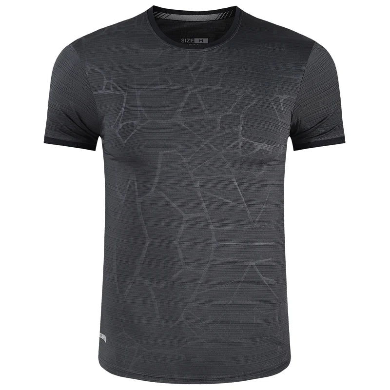 Comfortable fitted activewear shirt made from quick-dry, moisture-wicking fabric