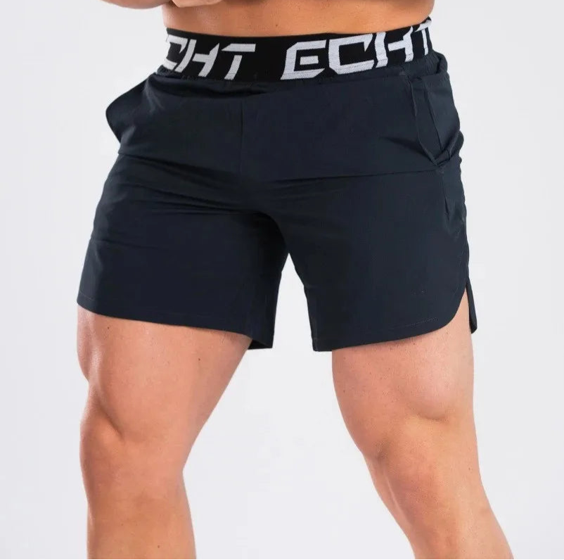 Lightweight men's summer training shorts for active seniors