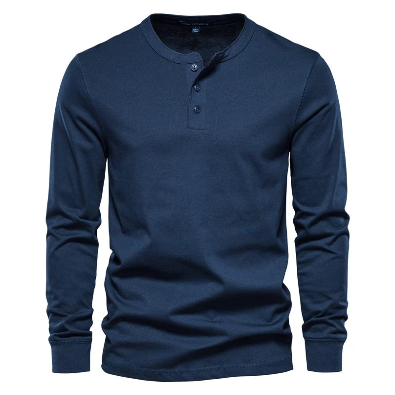 Comfortable and stylish shirt for casual elegance in sapphire