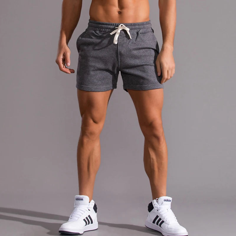Outdoor running shorts made from polyester and nylon blend