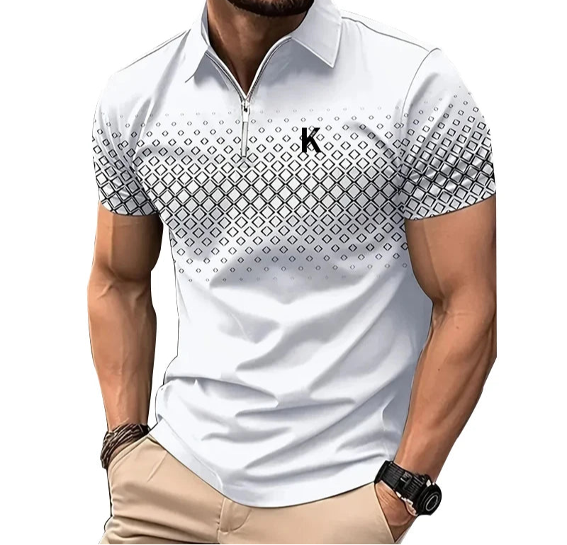 Comfortable casual polo shirt perfect for spring and summer