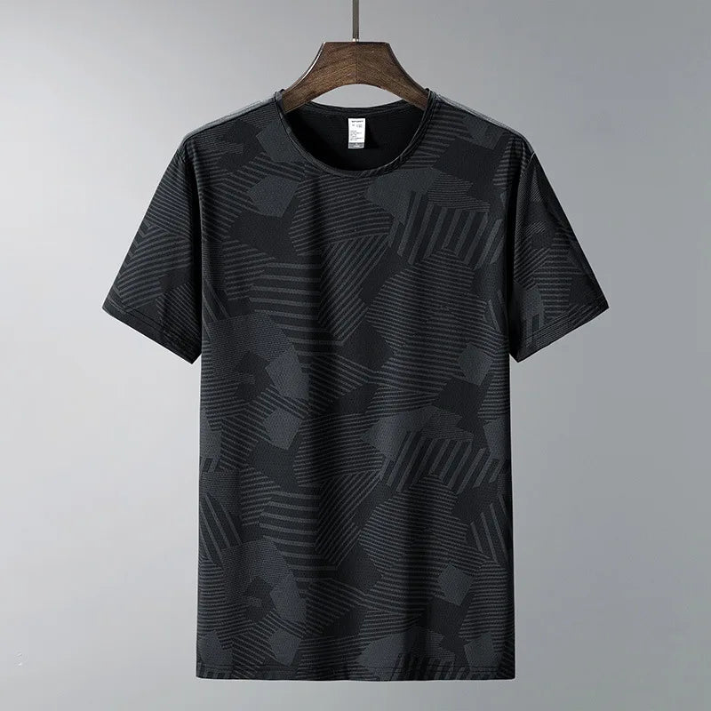 Men's breathable quick-dry t-shirt for gym and daily wear