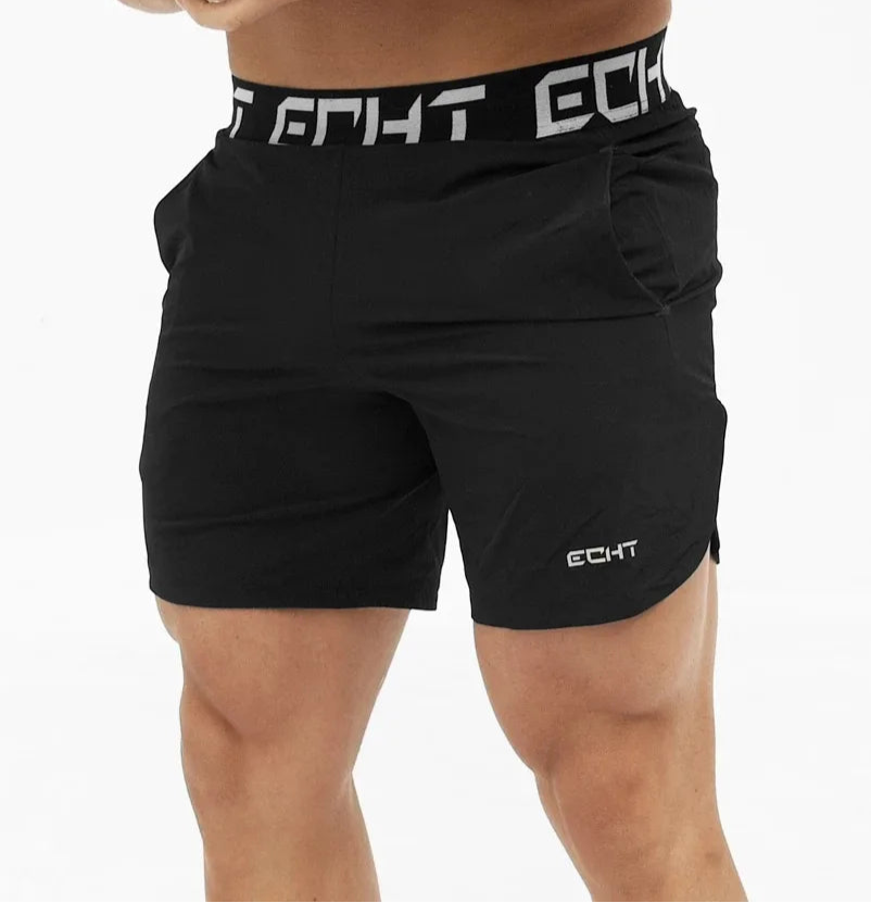 Knit workout shorts designed for active older adults