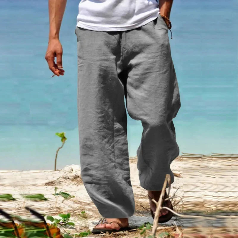 Lightweight breathable beach pants for men ideal for warm weather