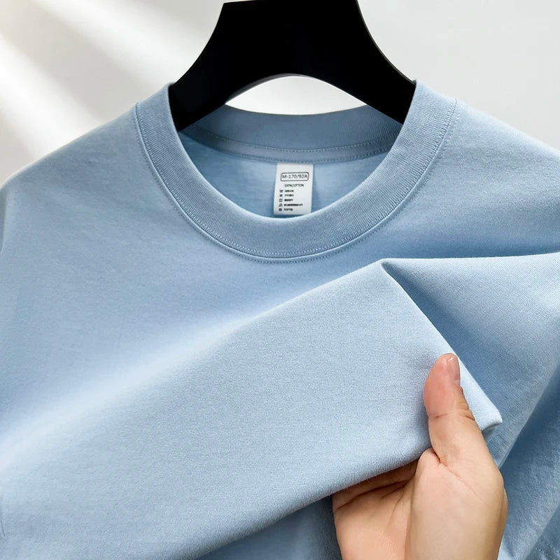 Casual breathable loose-fit cotton shirt for daily wear
