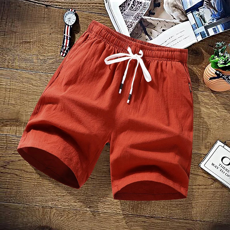 Senior-friendly cotton activewear shorts ideal for travel and leisure