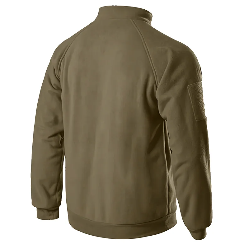 Pockets on Military Sweatshirt for Convenience