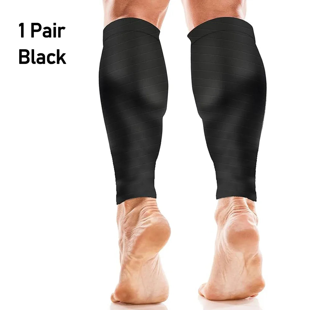 Packaging for compression leg sleeves in black