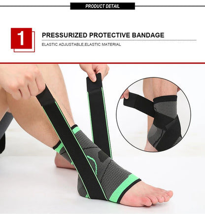 ActiveOver60 - Comfortable ankle support with breathable material for pain relief and stabilization