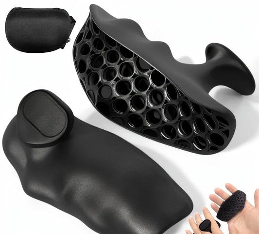 Finger trainer grip for senior strength training