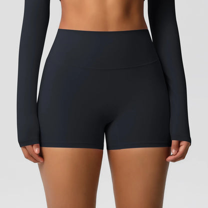 Stretchy offering a flattering fit and tummy control for seniors in black