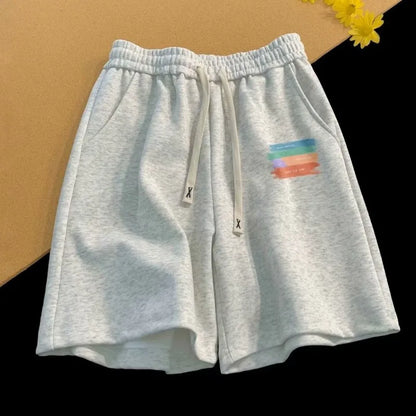 Breathable casual shorts for seniors enjoying a light workout