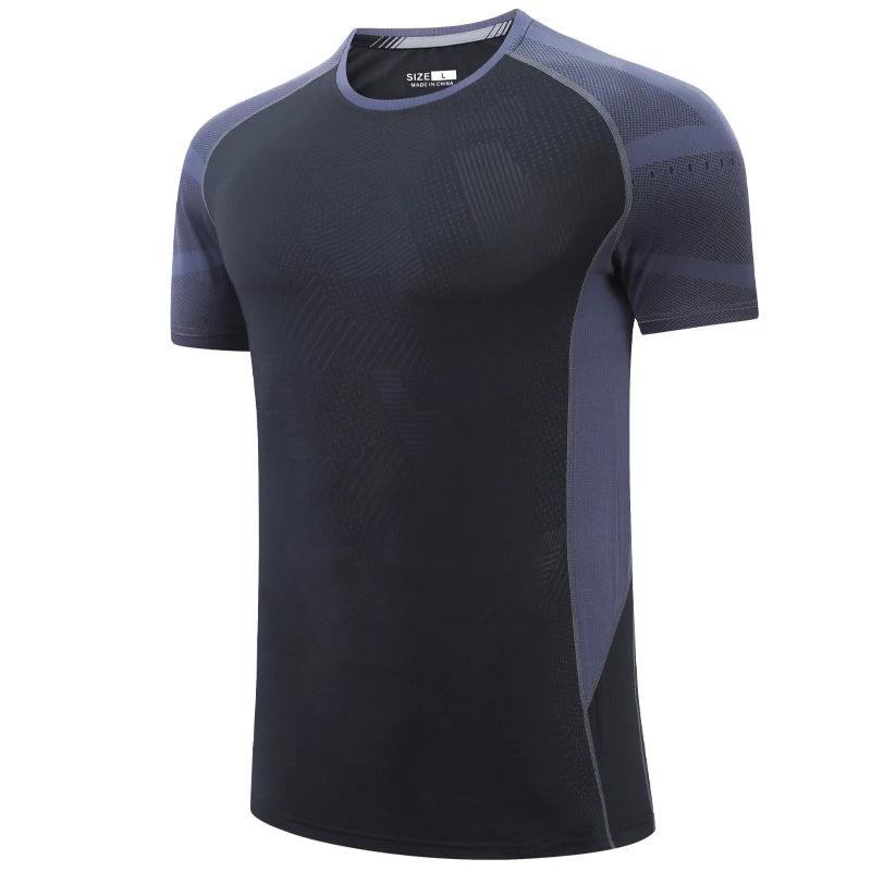 Lightweight breathable raglan sleeve tee for bodybuilding and gym workouts