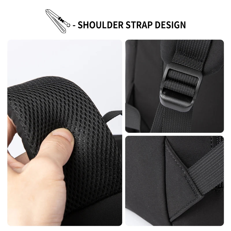 Lightweight waterproof sports travel backpack for seniors, perfect for everyday use shoulder strap design