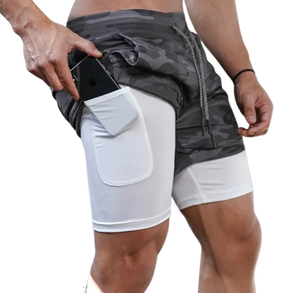 Comfortable athletic shorts designed for older adults on the move