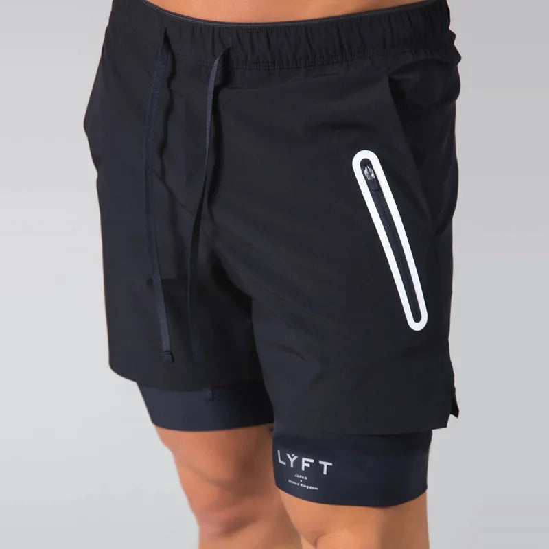 Quick-drying men’s shorts perfect for summer workouts and outdoor activities