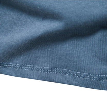 Breathable cotton shirt that provides all-day comfort for active seniors closer view of hemline

