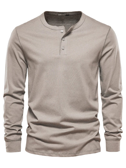 Solid color ideal for everyday wear and relaxed occasions in khaki