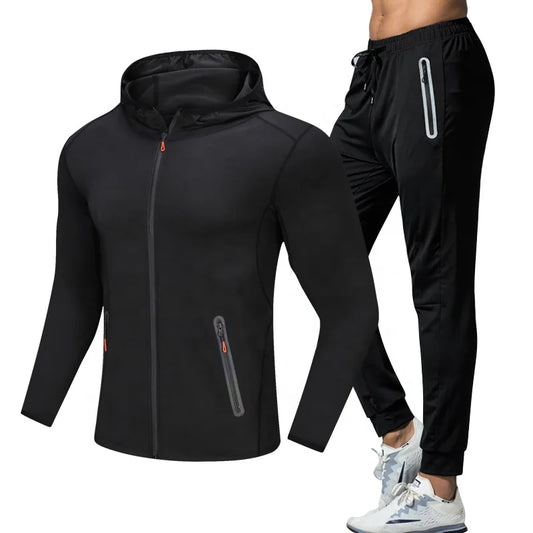 Two-piece men’s yoga outfit


