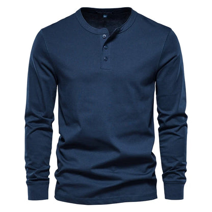 Comfortable and stylish shirt for casual elegance in sapphire
