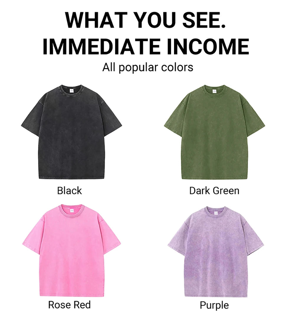 Breathable short sleeve cotton tee