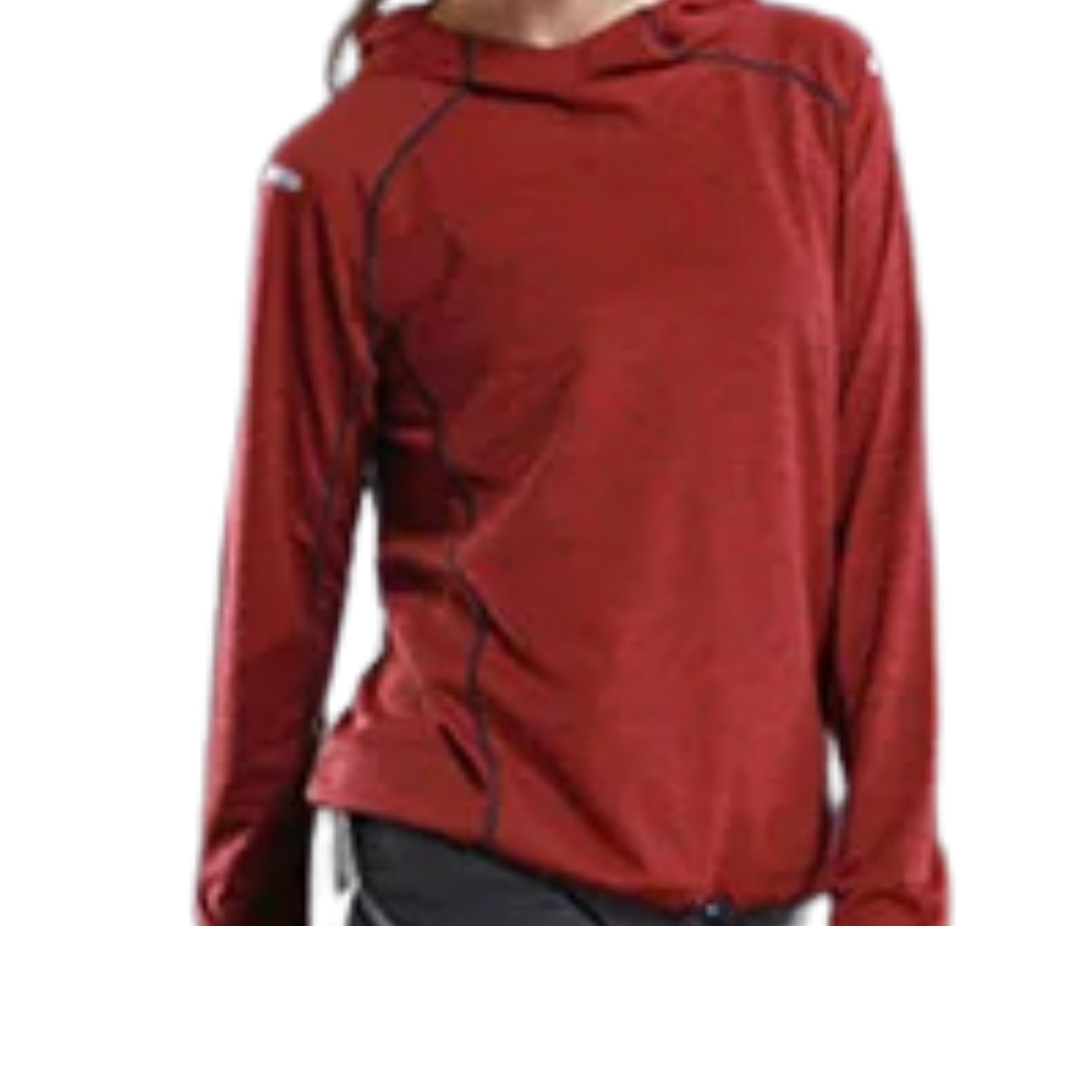 Breathable ideal for outdoor activities and fitness in red