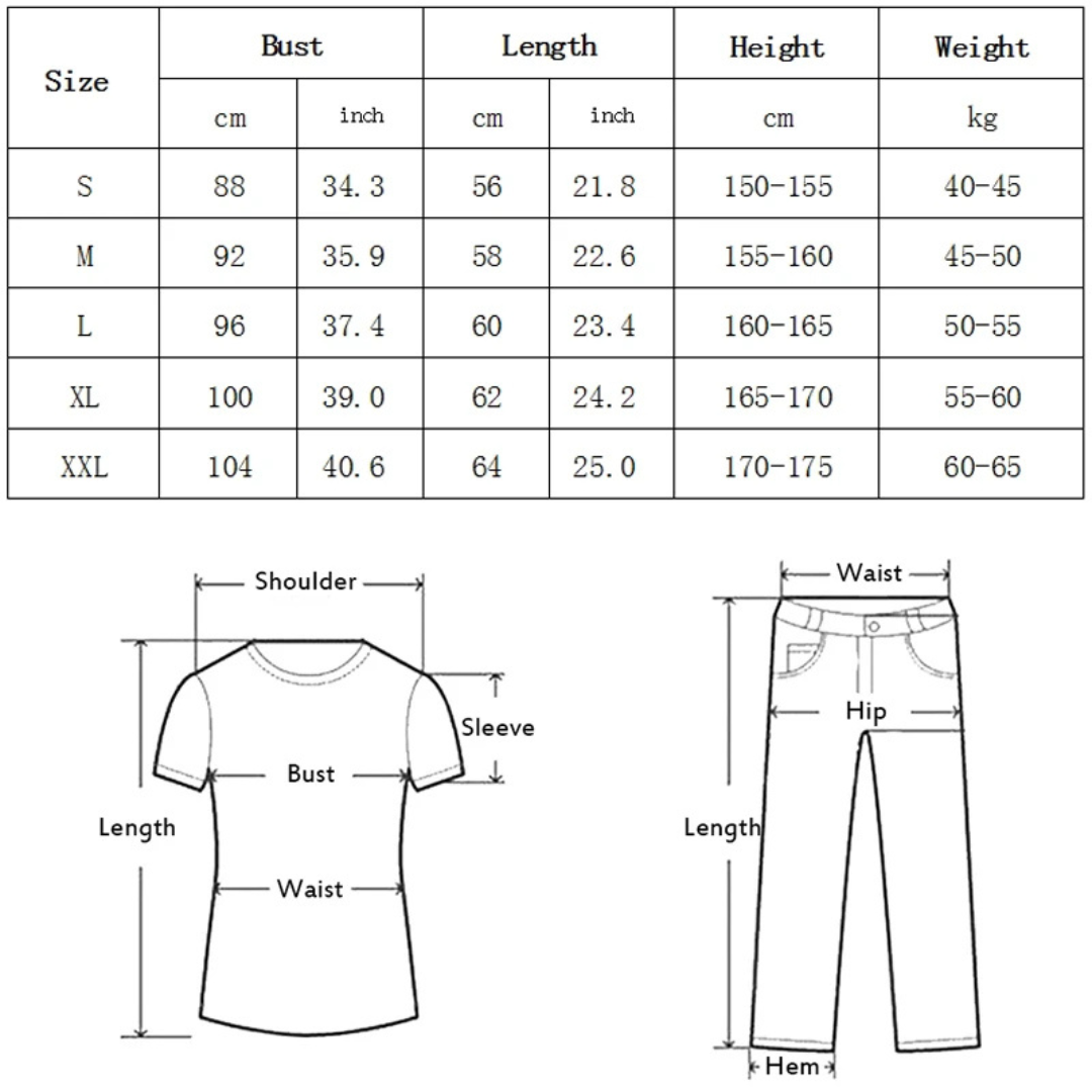 Quick-Dry Long Sleeve Sports Training Hoodie, perfect for workouts and casual wear size chart