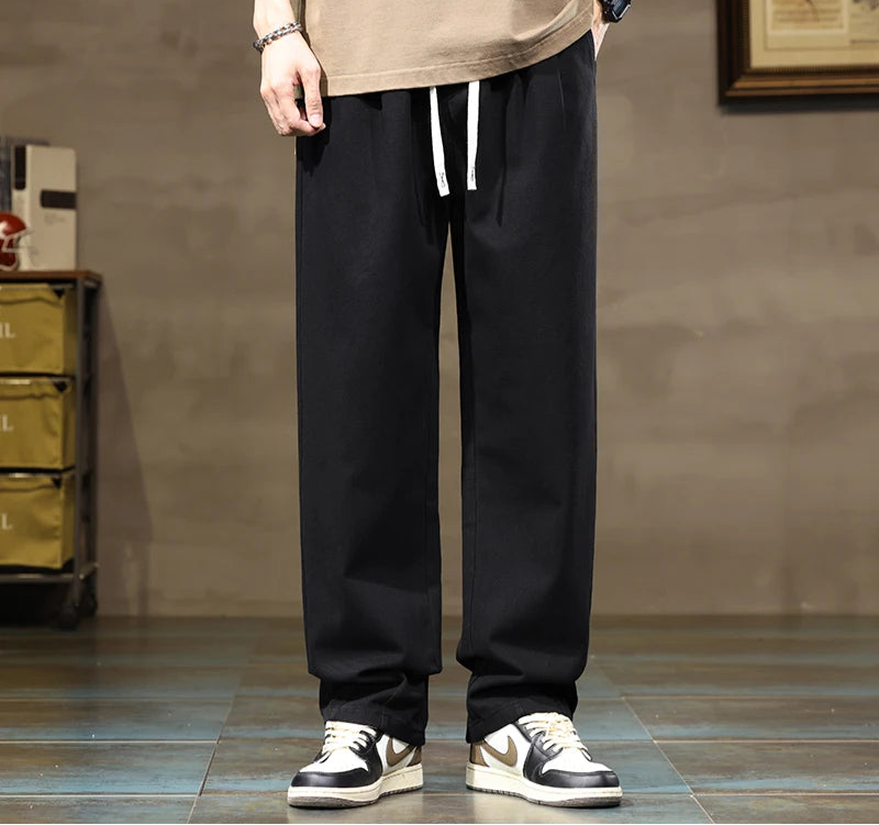 Everyday cotton pants designed for ease of movement