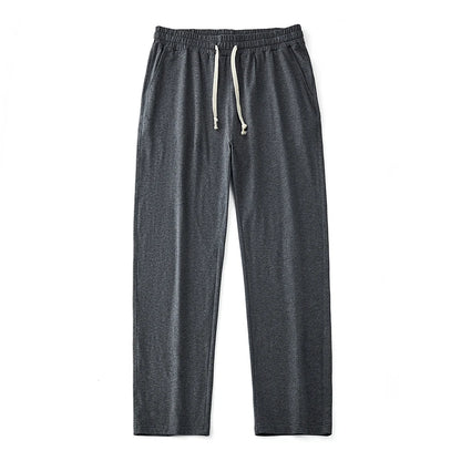 Casual men’s trousers with regular fit and soft stretch fabric