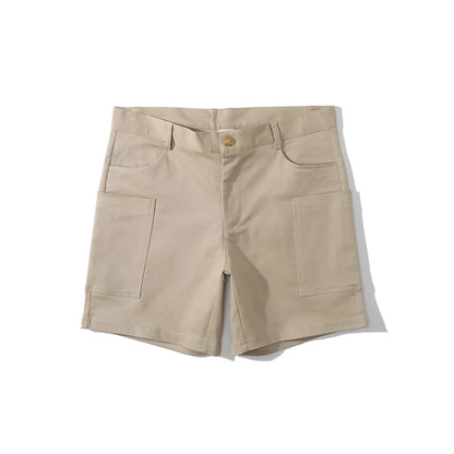 Comfortable breathable cotton fitness shorts designed for active senior men
