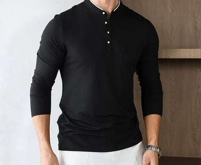 Lightweight long sleeve casual T-shirt ideal for active seniors