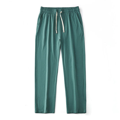 Comfortable men’s sweatpants with elastic fabric and side pockets