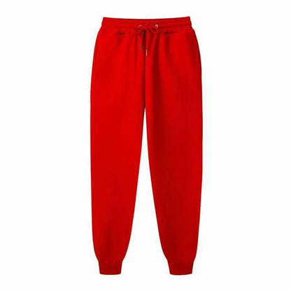 Elastic waistband sweatpants ideal for jogging, gym, or casual wear.
