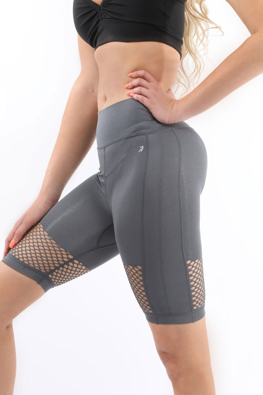 High-rise training shorts for senior women

