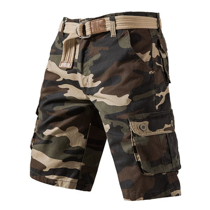 Practical outdoor cargo shorts featuring an easy-to-wear design