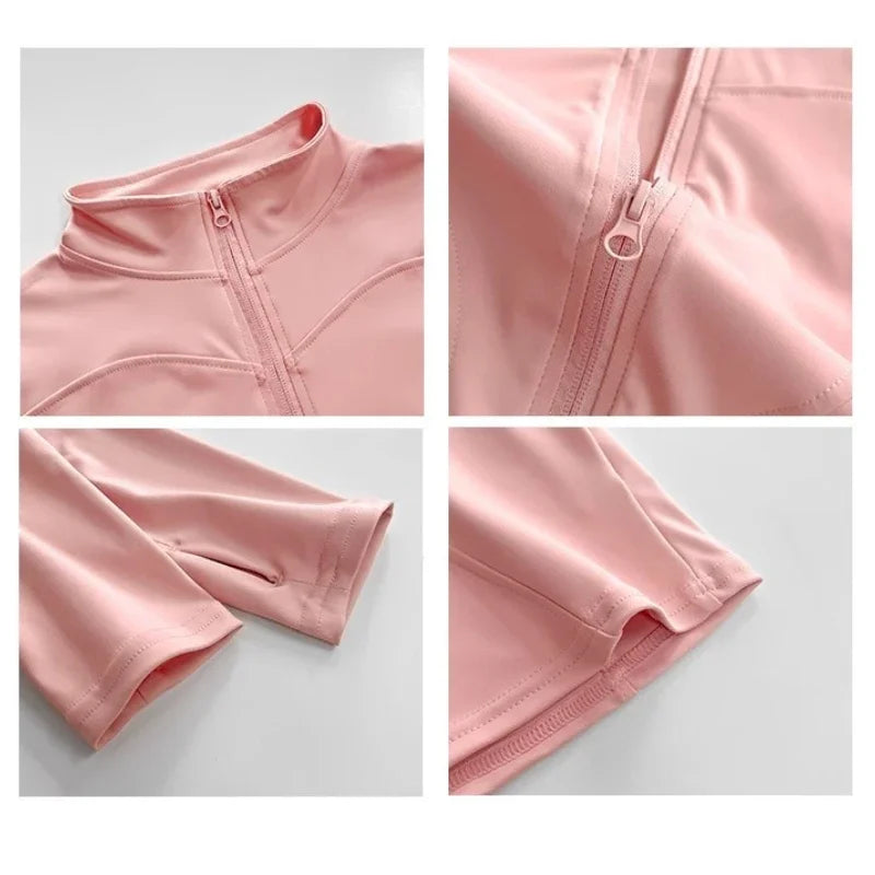 Women's lightweight stretch pants with UPF 50+ sun protection and moisture-wicking fabric, perfect for hiking and jogging.