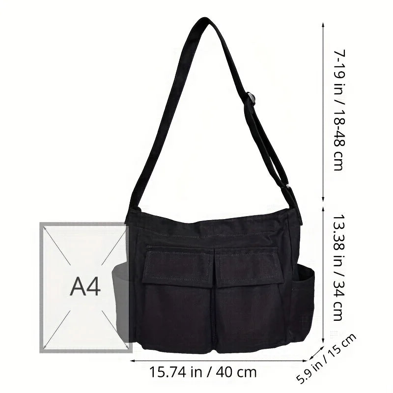 Lightweight and comfortable crossbody bag for casual outings and daily use.