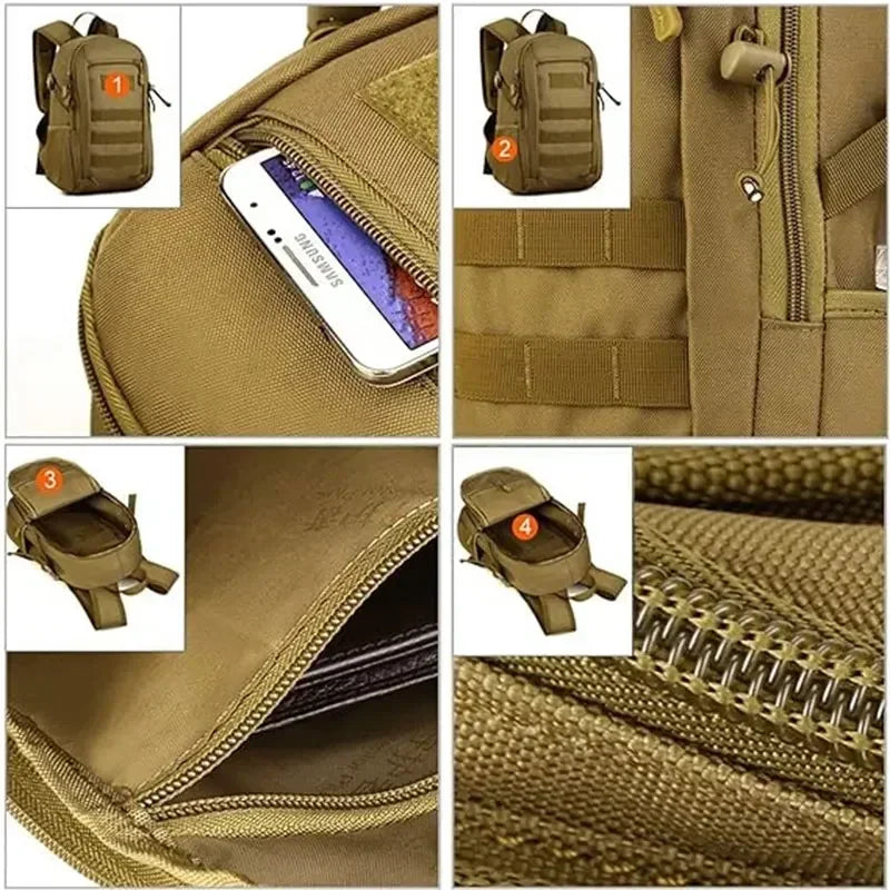 Adjustable straps on the waterproof backpack for a custom fit and reduced shoulder strain.