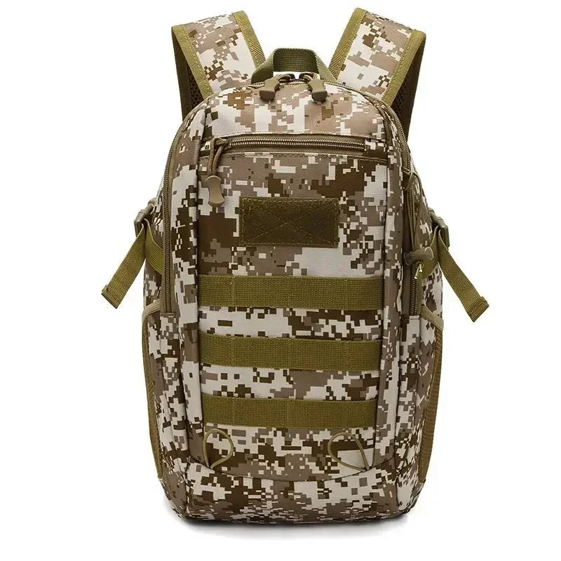Water-resistant backpack designed to protect essentials from moisture in brown como