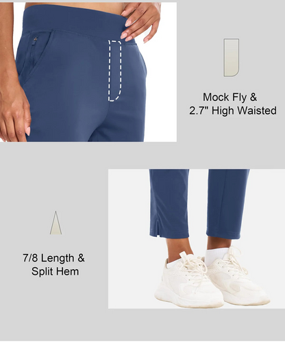 Women's breathable quick-dry pants with UPF 50+ sun protection for warm weather