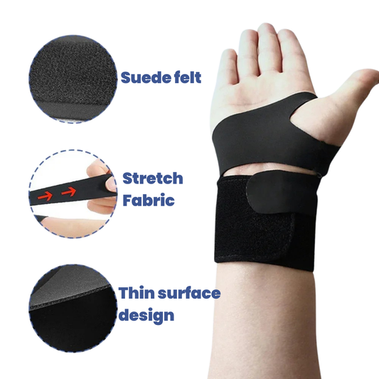 Comfortable wrist sleeve designed for daily wear.