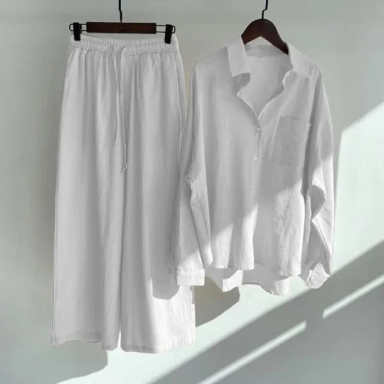 A classic, breathable outfit made from high-quality cotton